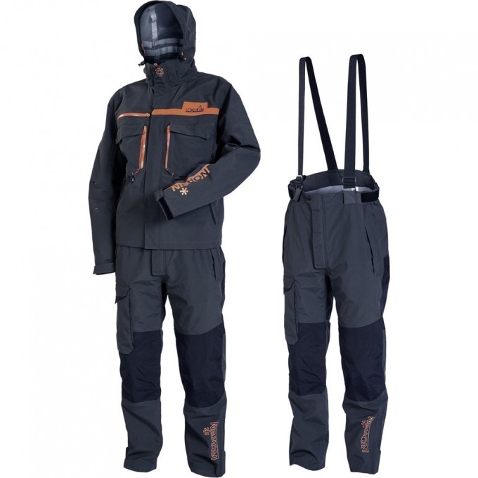 Костюм демисезонный NORFIN Pro DRY GRAY 04 р.XL 514104-XL