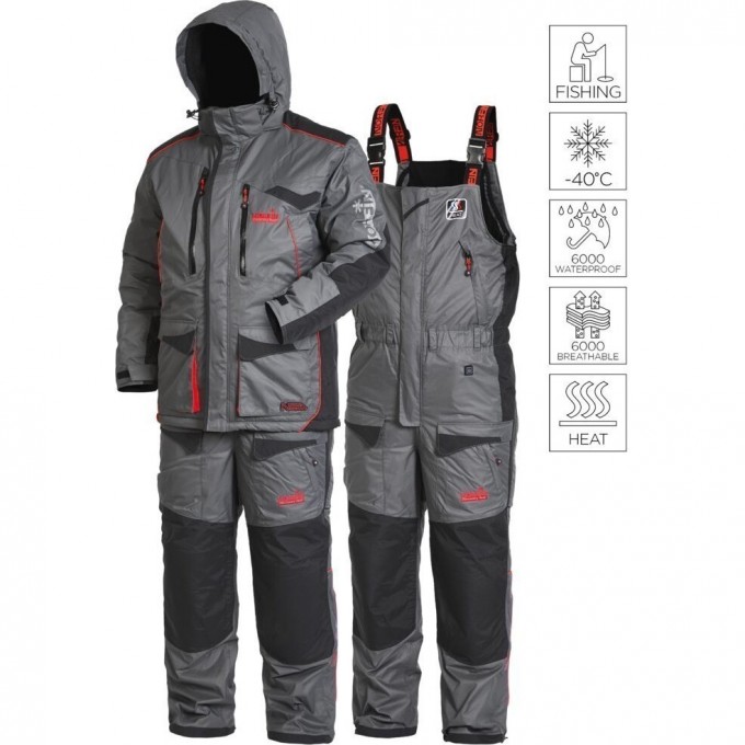 Костюм зимний NORFIN DISCOVERY HEAT 01 Р.l 455103-L