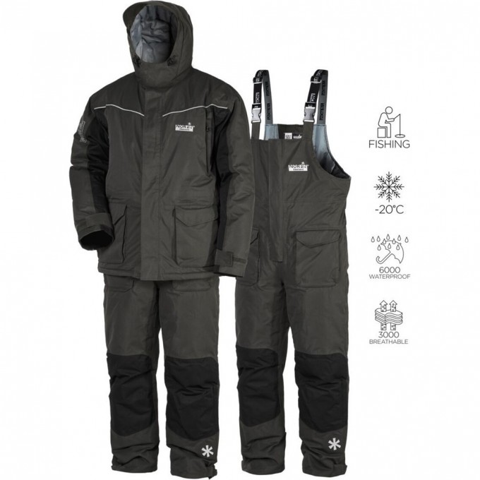 Костюм зимний NORFIN ELEMENT GRAY 05 р.XXL 439205-XXL