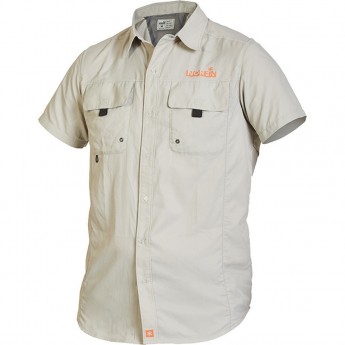 Рубашка NORFIN FOCUS SHORT SLEEVES GRAY 01 р.S
