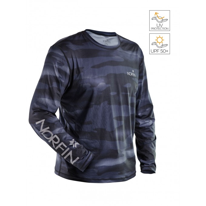 Джемпер NORFIN SUN PRO SHADOW GRAY р.S 132501-S