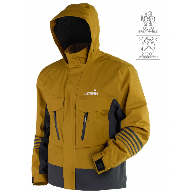 Куртка NORFIN REBEL PRO MUSTARD р.XL-L 597104-XL-L