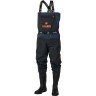 Полукомбинезон забродный NORFIN PILOT BOOTFOOT р.44-XL с сапогами 82231-44-XL