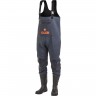 Полукомбинезон забродный NORFIN SHADOW NEOPRENE BOOTFOOT р.46-XXL с сапогами 83500-46-XXL